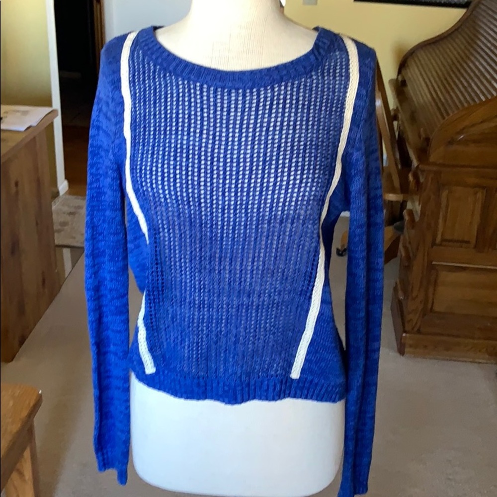 Shrinking Violet sweater Sz L